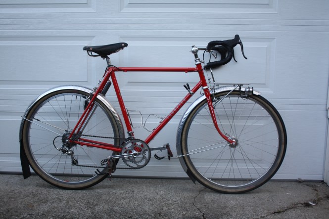 After a couple hundred rainy miles